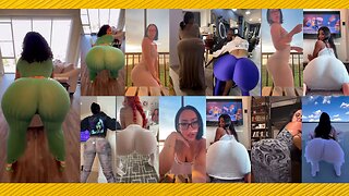 TWERK COMPILATION 91 - Big bank tiktok challenge ❤️‍ClipchampGirls 2025