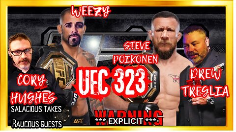 UFC 323 Fight Commentary W/ Cory Hughes | Steve Poikonen | Drew Treglia