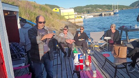 Lynn, Jaxxon and Hannah Get Screeched In As Honorary Newfoundlanders.