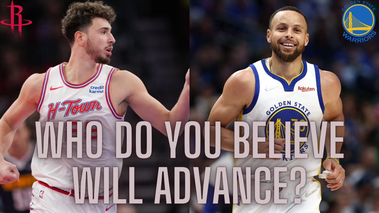Warriors vs. Rockets in the opening round of the playoffs, who do you believe will advance?
