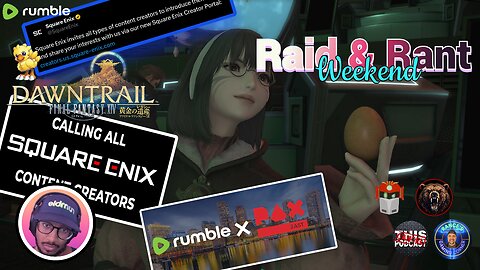 『NIN lvl 42』Weekend R&R | Final Fantasy XIV | Rumble x PAX East, SE Content Creator