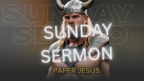 Sunday Sermon