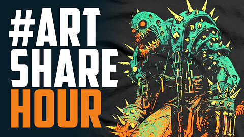 Art Share Hour Ep 77 - Going to Instagram! New Drawtism, sketches, Comics, Characters