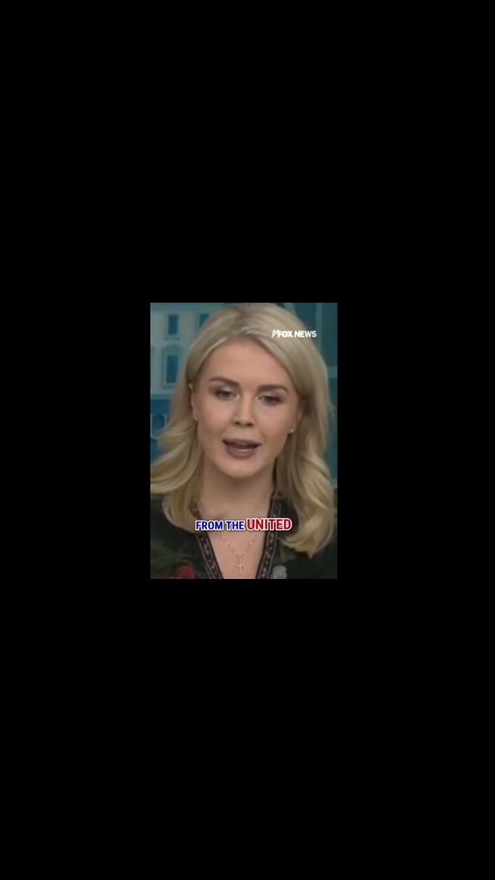 Karoline Leavitt: We are digging into a contingency fund that is supposed to be for emergencies