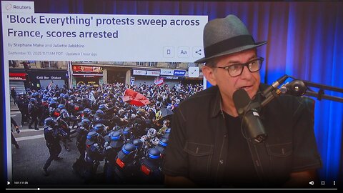 "Block Everything" protests sweep across France by Reuters▮The Jimmy Dore Show
