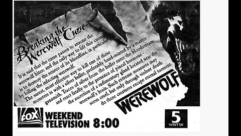 1987 WEREWOLF Fox Network S01E09 Friendly Haven
