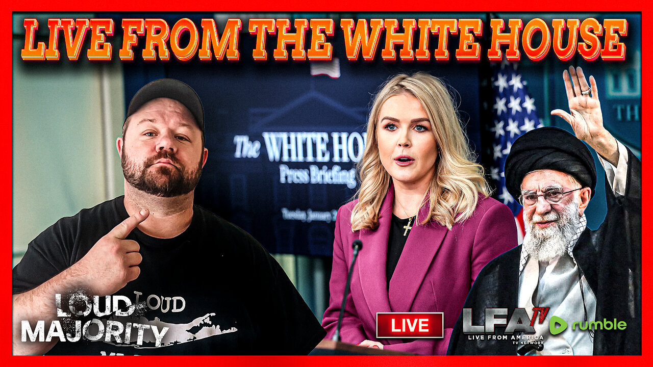 WHITE HOUSE PRESS BRIEFING LIVE | LOUD MAJORITY 6.19.25 1PM