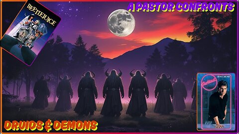 A Pastor Called David Lynn Confronts Druids & Demons In Glastonbury. Beetlejuice & Cocktail.
