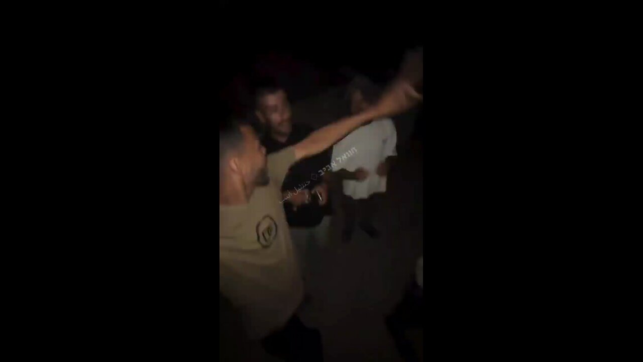 Gazans celebrate - Iran collapsed a civilian building in Israel.