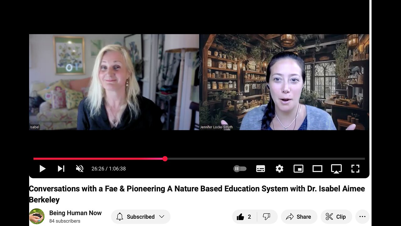Dr Isabel Aimee Berkeley interviewed by Jennifer Locke-Smyth: Being Human Now