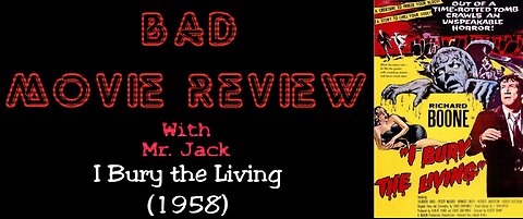 I Bury the Living (1958) -- Bad Movie Review