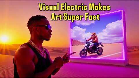 Visual Electric Tutorial Make Realistic AI Art Easily ⚡️ EP #197