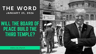 Will The Board Of Peace Build The Third Temple?
