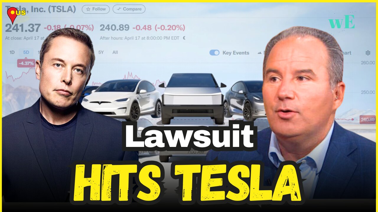 Tesla Faces Lawsuit & Sales Slump | Stock Drops 40% YTD | Q1 2025 Earnings Preview - WorldEye