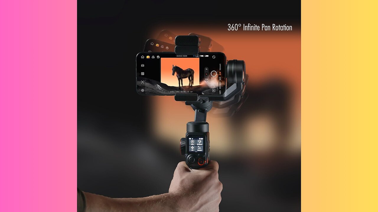 Hohem iSteady M7 Smartphone Gimbal Wrist Stabiliser