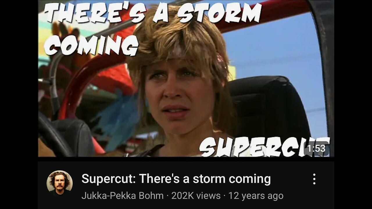 There's a Storm Coming