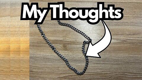 I Like This Necklace A Lot - Cuban Link Silver