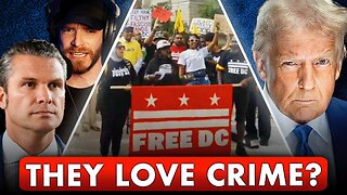 Libs SEETH Over Trump Federalizing DC! They’re Protesting Ending Crime…