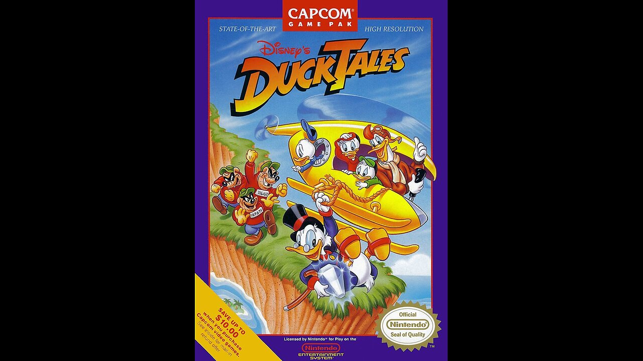 DUCK TALES (NES) FULL LONGPLAY