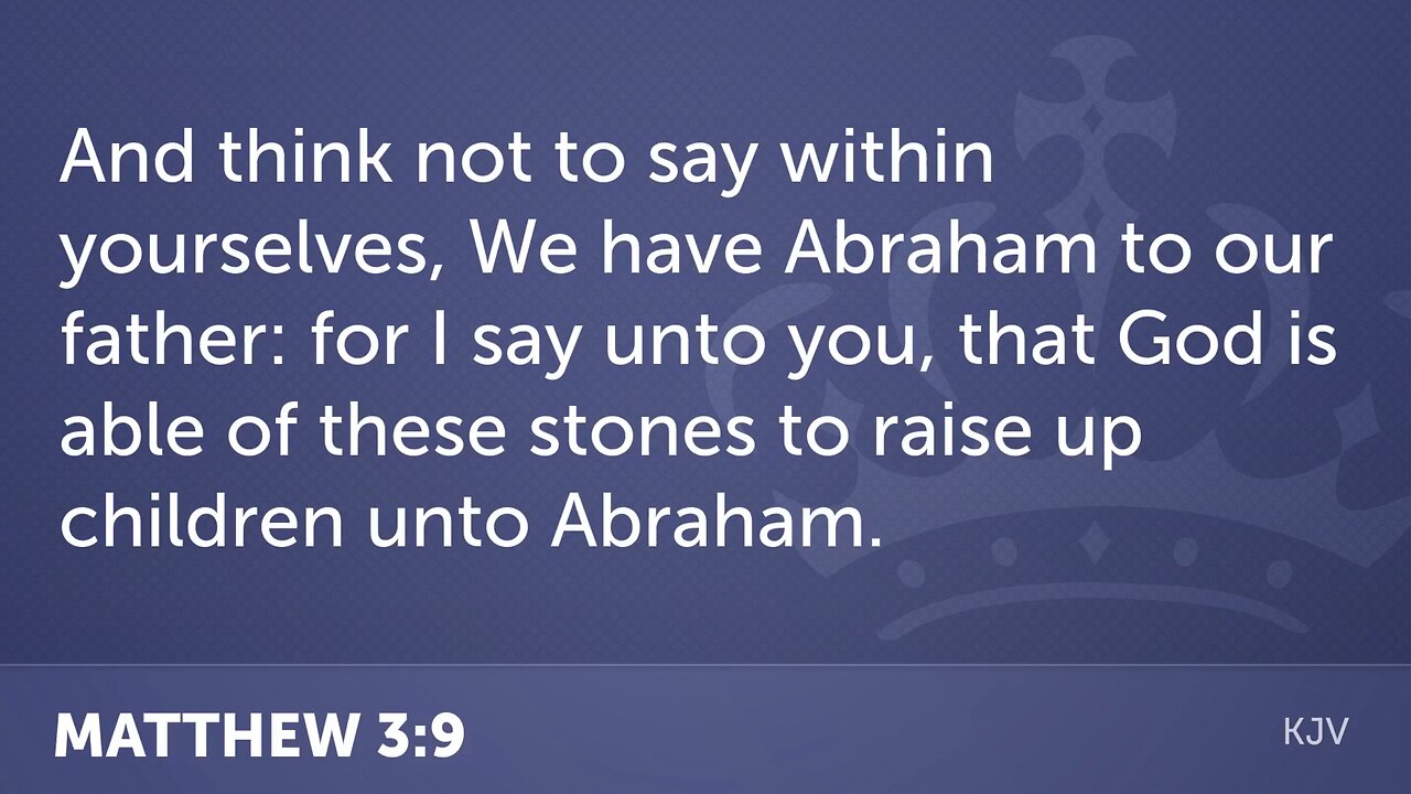 Foundations of Dispensationalism - Introductory Lesson 3, Israel “according to the flesh”