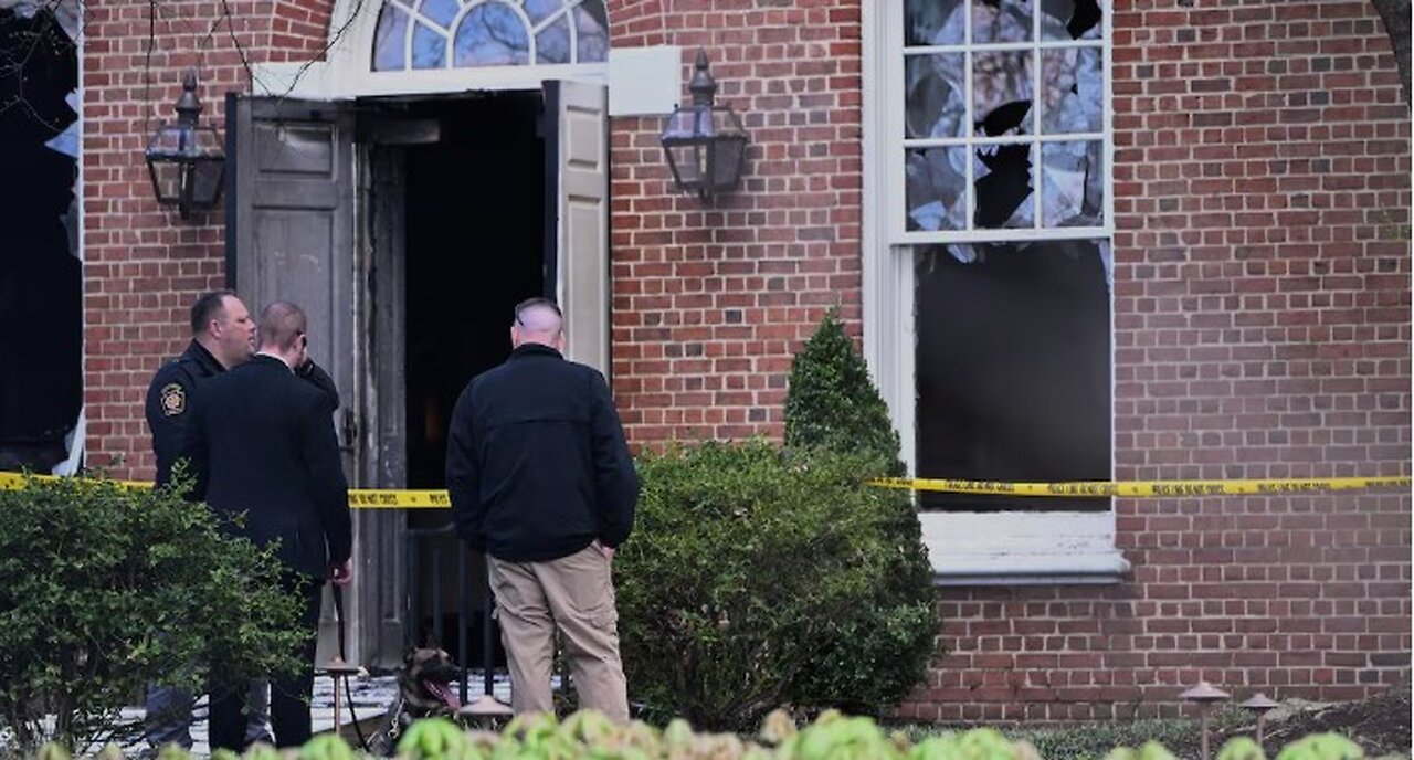 Person in Custody After Suspected Arson Fire at Pennsylvania Governor's Mansion