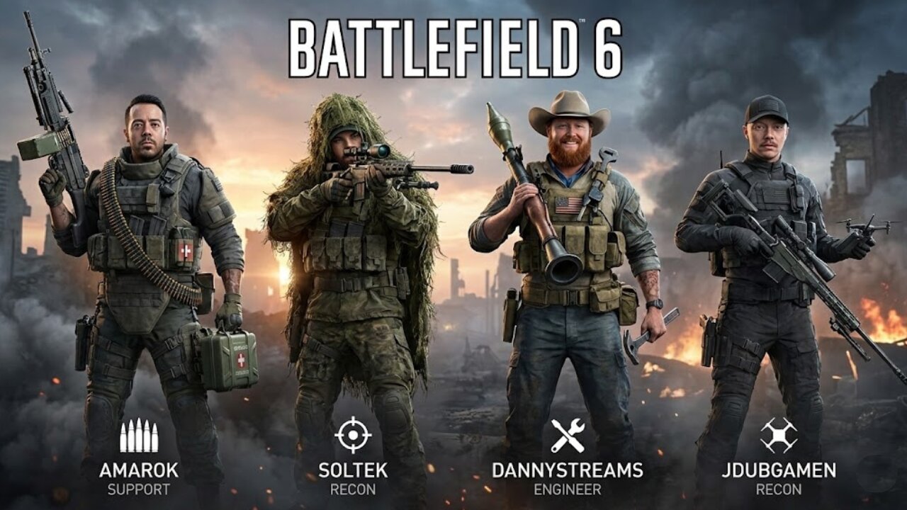 🟢LIVE BF6 REDSEC | #1 SUPPORT | THE BOYZ ARE BACK IN TOWN | VETERAN GAMER