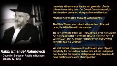 Dr. James P. Wickstrom reads some of Rabbi Emanuel Rabinovich's 1952 speech to the Council of European Rabbis in Budapest, Hungary.