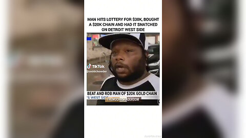 Guess who would be stupid enough to 30k in the lottery spend 20k ...