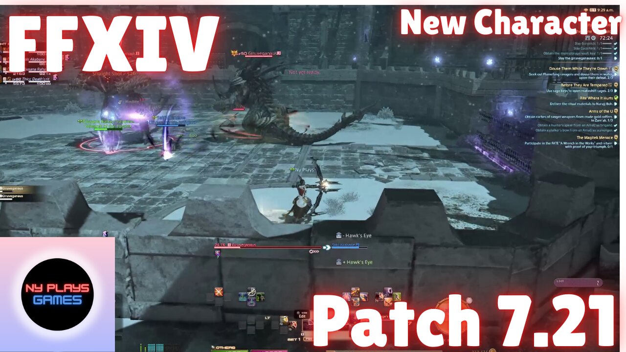 FFXIV - A Realm Reborn - The Stone Vigil (Hard) - Patch 7.21