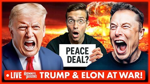 Elon Musk v. Trump Feud Goes NUCLEAR: Epstein List, Impeachment, Deport | 'Peace Deal Possible?'