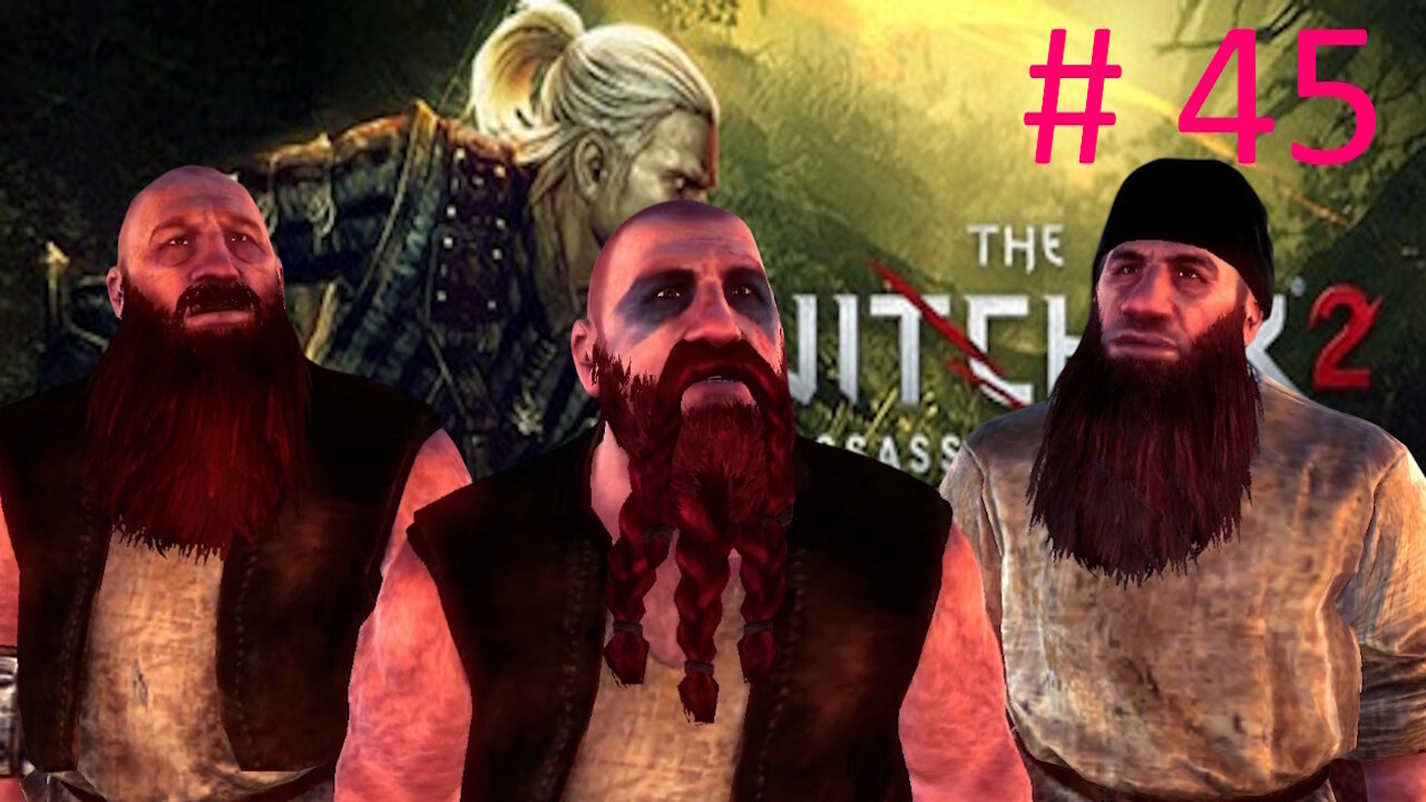 Let's Play Witcher 2 BLIND # 45 🌟Baltimore's Nightmare🌟
