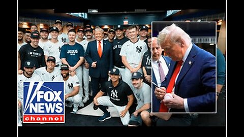 Trump meets with NY Yankees on 9_11 anniversary - Fox News