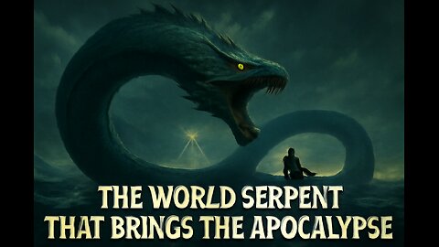 Jörmungandr 😱 The World Serpent That Brings the Apocalypse.