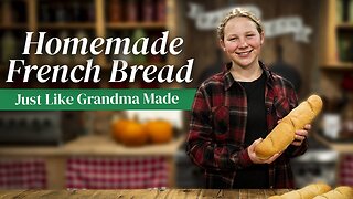 Finally! French Bread That's Fluffy Inside & Crispy Outside