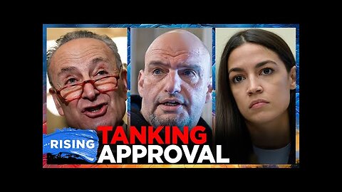 Dem Approval Rating SINKS To All-Time LOWS; Crockett, AOC, Fetterman All CLASH