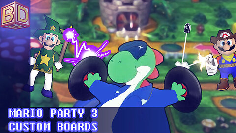 Mario Party 3 Modded Custom Boards - Part 1 [Parody]