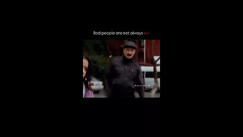 Bad people are not always evil