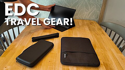 My EDC Travel Setup! One Bag Travel Creator 🤯
