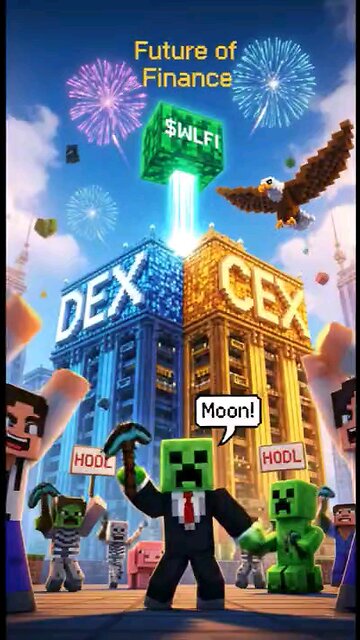 🚨 $WLFI now LIVE on CEX + DEX — the future of #finance is HERE! 🔥 #WLFI #minecraft #memes #gaming