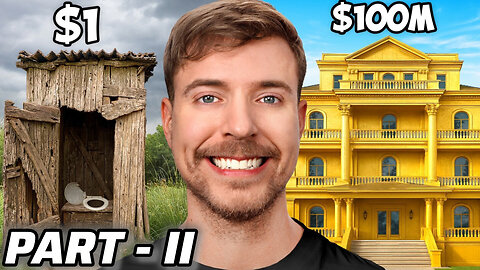 $1 vs $100,000,000 House! Part2