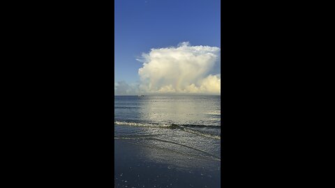 Sunrise Beach Rainbow! | 4K
