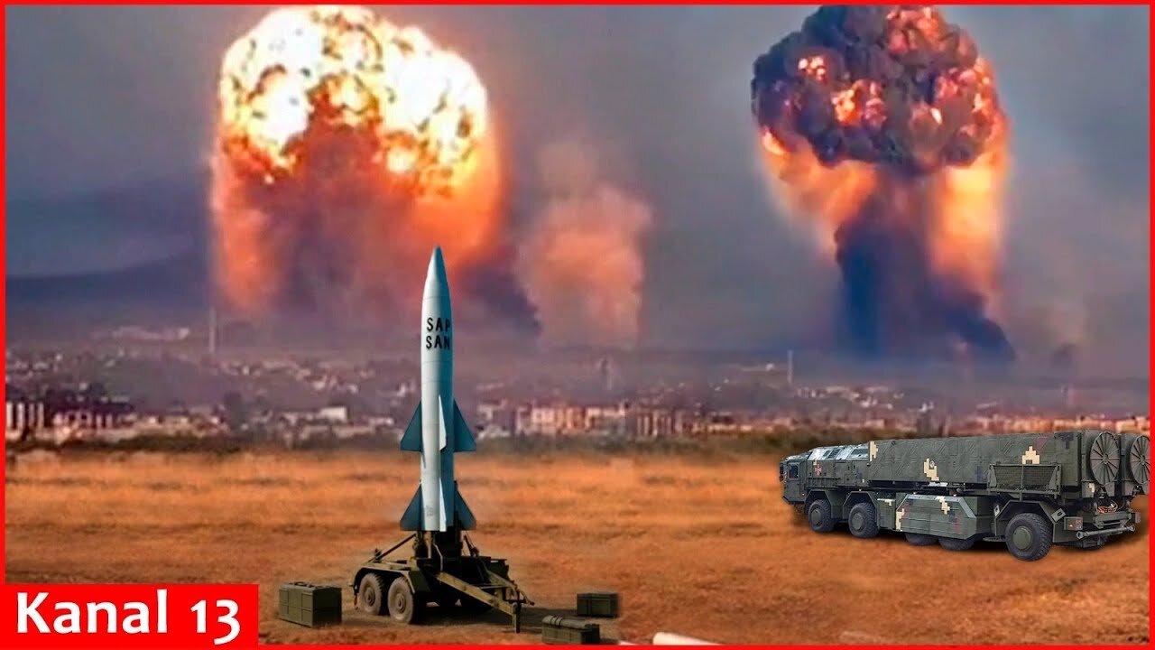 Ukraine promised Russia ballistic surprises： New wave of strikes with Sapsan missiles begins