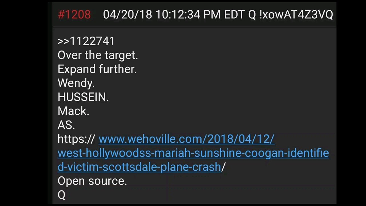 Was Mariah Coogan, Adam Schiff's "Wendy"? [GUARDIANS OF THE PEDOPHILES]