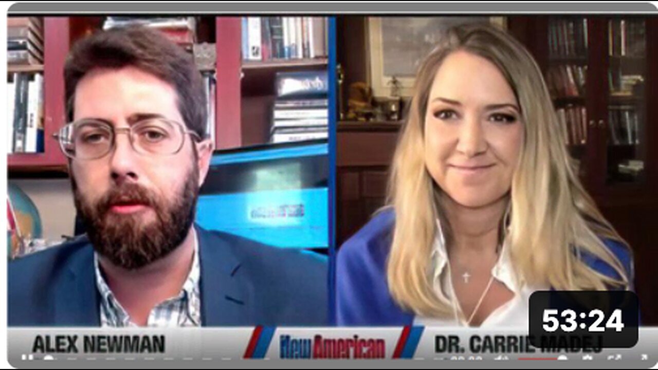 "Dr. Carrie Madej Discusses COVID Shots-DNA on The Alex Newman Show"