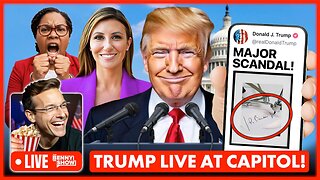 Trump Speaking LIVE Now at US Capitol: Whipping Republicans, Drops Biden BOMBSHELL | Dem Rep. Arrest