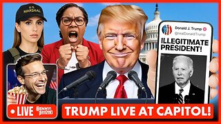 Trump Speaking LIVE Now at US Capitol: Whipping Republicans, Drops Biden BOMBSHELL | Dem Rep. Arrest