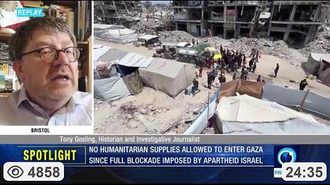 Concentration camp or Extermination camp? Gaza genocide is revealing Israel's secret lobby networks ~Tony Gosling (5.13.25)