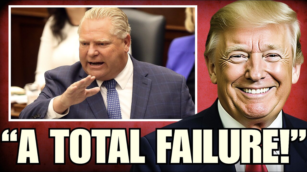 Canada in CHAOS - Trump SLAMS Doug Ford's $75M Anti-Tariff Ad - BC Prepares Its Own!