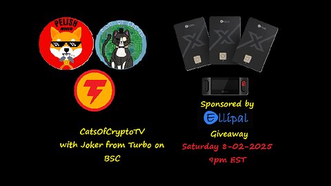 CatsOfCryptoTV with Pelish Miner & Joker from Turbo on BSC #Crypto #Education #Giveaway