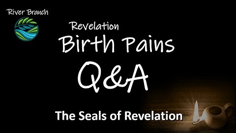 Seals of Revelation - Revelation Birth Pains - Part 1 Q&A